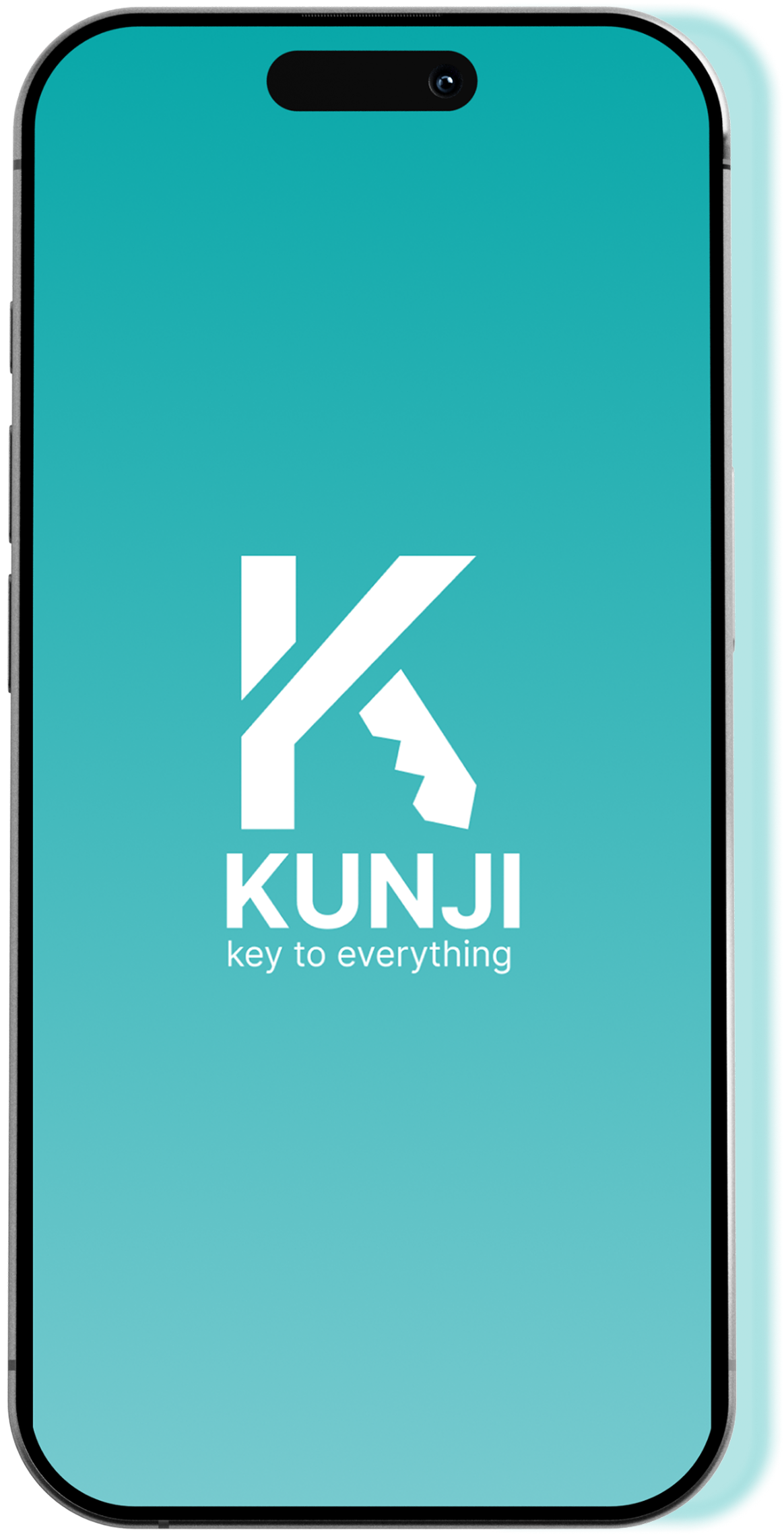 Kunji mobile app dashboard